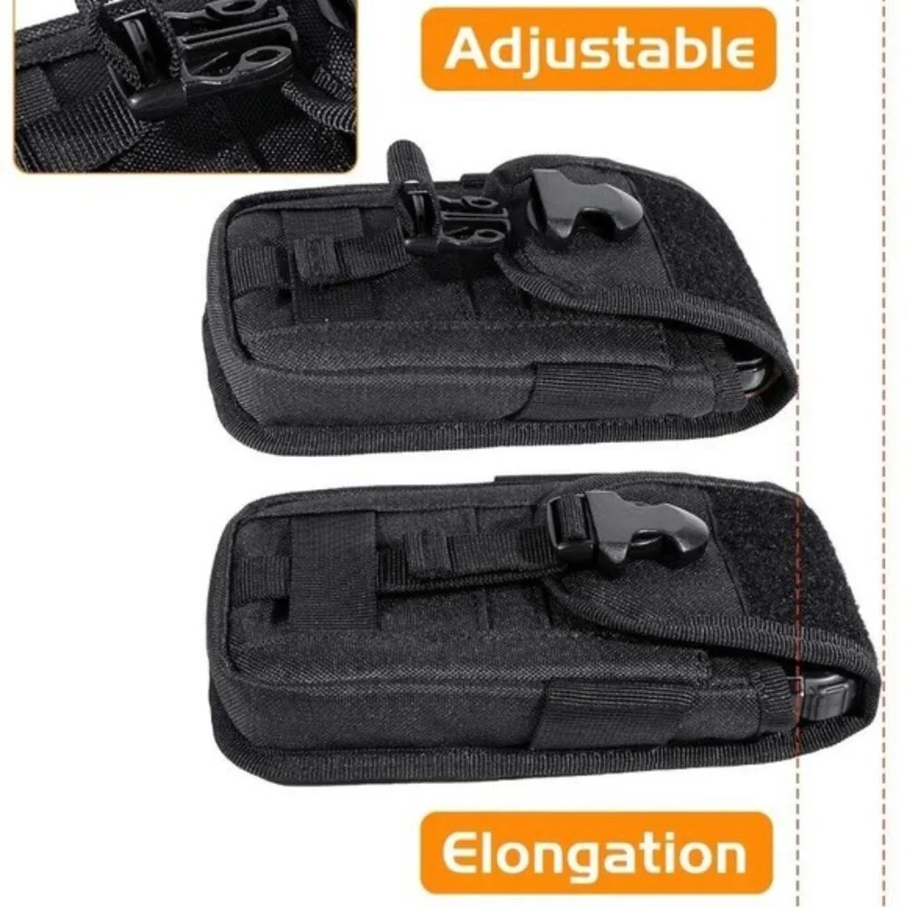 FLAPI Tactical Cell Phone Holster Pouch flag patch